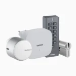 Bundle of Go White, Cylinder Bridge and keypad