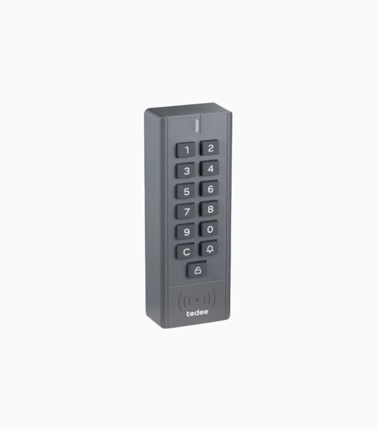 Tedee PRO Cylinder Keypad Bundle (Silver/White)