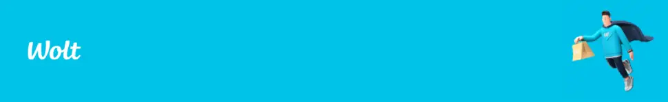 Wolt BG banner